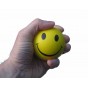 Mingi antistress de plastic Smiley galben 3 buc 7,6cm