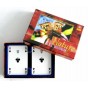 Cărți de joc Poker Remi Trefl Natura 08334 2x55 buc