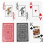 Cărți de joc Poker Remi Plastic classic card 2x55 buc