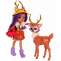 Păpuși Enchantimals Mattel Built for two și Garden magic