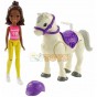 Set de joacă Barbie On The Go mini păpușă cu ponei diverse modele