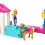 Set de joacă Barbie On The Go Pista de curse cu ponei FHV66