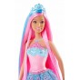 Păpușă Barbie Dreamtopia Endless Hair cu păr lung DKB61