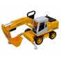 Excavator jucărie roți cu volantă Engineering 2312 Utilaje construcții