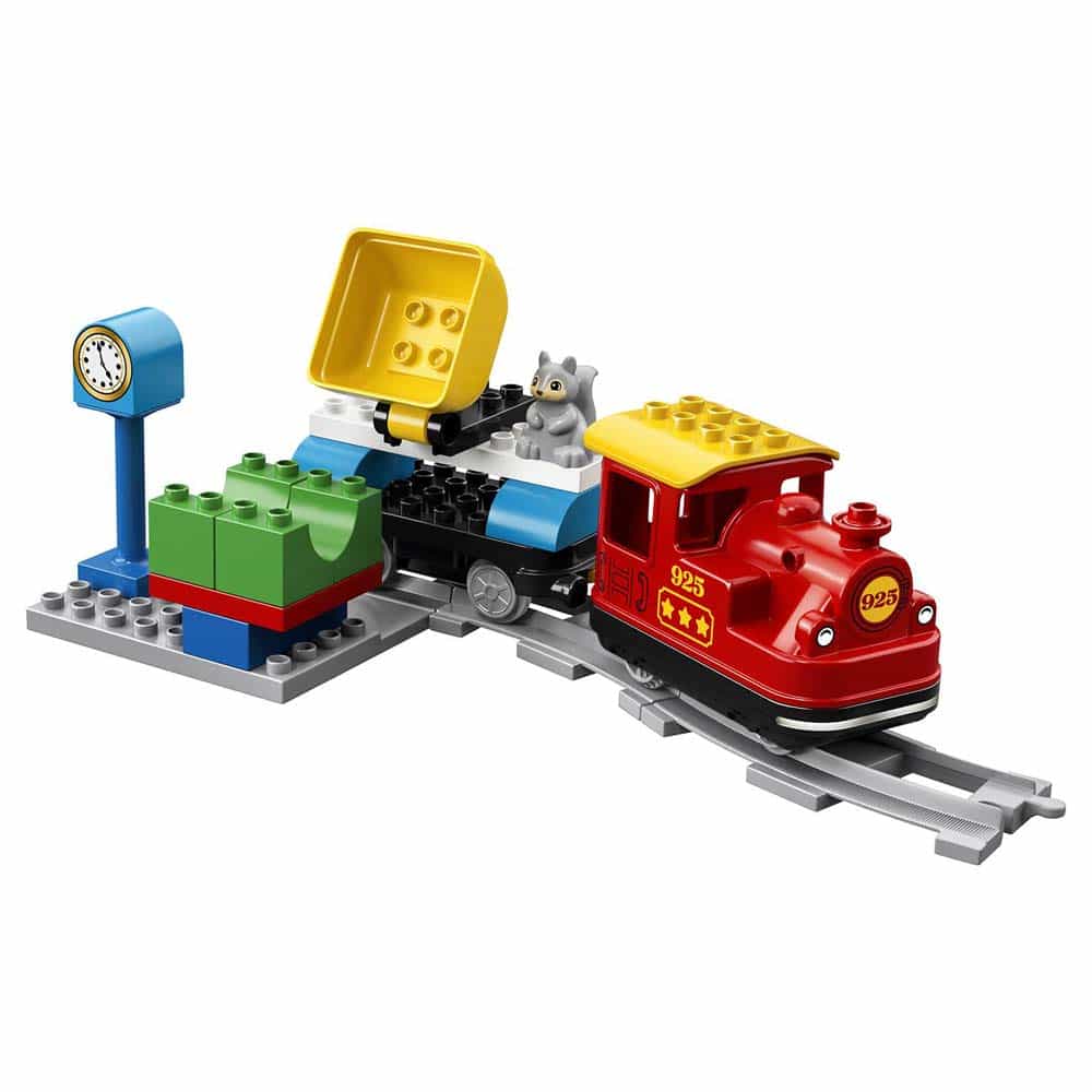 LEGO® DUPLO Tren cu aburi 10874 Steam Train Locomotivă cu motor