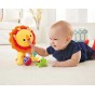 Fisher-Price Jucărie pentru bebeluși CGN89 Leu cu activități zornăitor