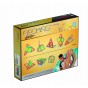 GEOMAG Set magnetic construcție Glitter 532 set 44 piese cu sclipici
