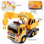 Jucărie camion macara model 1504 Utilaj de construcție jucărie 097533