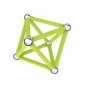 GEOMAG Set magnetic construcție Glow 335 set 30 piese strălucitoare