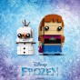 LEGO® BrickHeadz Anna și Olaf Frozen Disney 41618 201 piese