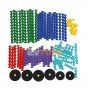Joc construcții plastic în cutie BANCHAMM 80 piese Diverse multicolor