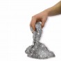 Nisip Kinetic Metalic argintiu strălucitor Kinetic Sand Metallic Silver 454g