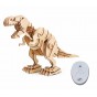ROKR Puzzle 3D din lemn Dinozaur T-Rex Walking cu telecomandă