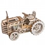 ROKR Puzzle 3D din lemn Tractor cu motor mecanic LK401 - 135 piese