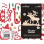 rowood Puzzle 3D din lemn Animale sălbatice Cerb Ren - Reindeer
