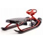 Sanie sportivă cu volan STIGA SnowRacer Color PRO roșu - negru