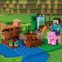 LEGO® Minecraft Ferma de pepeni 21138 - 69 buc - The Melon Farm