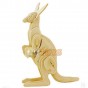rowood Puzzle 3D din lemn Animale sălbatice Cangur 28 piese JP224