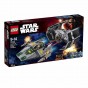 LEGO® Star Wars TIE Advanced al lui Vader contra A-Wing Starfighter