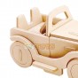 rowood Puzzle 3D din lemn Mașină Mini Classic JP110 Car - 25 piese