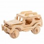 rowood Puzzle 3D din lemn Mașinuță Jeep de teren JP232 - 38 piese 