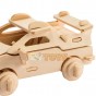 Robotime Puzzle 3D din lemn Mașinuță de curse Ferrari JP235 - 33 piese