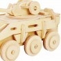 rowood Puzzle 3D din lemn Tanc de luptă JP236 59 piese Armored Vehicle