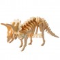 rowood Puzzle 3D din lemn Dinozaur Triceratops 33 piese JP230 31cm