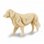 rowood Puzzle 3D din lemn Animale de companie Câine 24 piese JP111