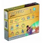 GEOMAG Set magnetic construcție Glitter 531 set 30 piese cu sclipici