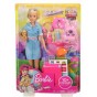 Păpușă Barbie Dreamhouse Adventures în călătorie cu accesorii FWV25