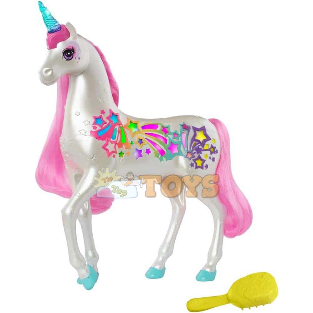Barbie Dreamtopia Unicorn strălucitor cu sunete și lumini GFH60 Mattel