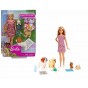 Păpușă Barbie Grădinița cățeilor FXH08 Doggy Day Care Mattel