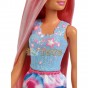 Păpușă Barbie Dreamtopia Prințesă cu păr lung și piaptăn FXR94 Mattel