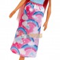 Păpușă Barbie Dreamtopia Prințesă cu păr lung și piaptăn FXR94 Mattel