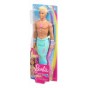 Barbie Dreamtopia Păpușă Ken sirenă curcubeu FXT23 Merman Ken Triton