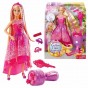 Barbie păpușă Endless Hair Kingdom - regatul părului DKB62 Mattel