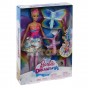 Păpușă Barbie Dreamtopia Zâna zburătoare cu aripi FRB40 Flying Fairy