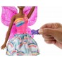 Păpușă Barbie Dreamtopia Zâna zburătoare cu aripi FRB40 Flying Fairy