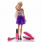 Păpușă Barbie Fashionista cu accesorii de machiaj DIY DWK49 Mattel