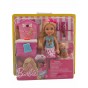 Set de joacă păpușă Barbie Chelsea cu cățeluș și accesorii FHP67