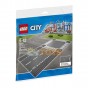 LEGO® City Șosele drepte 7280 2 piese - Stradă și intersecție LEGO