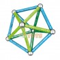 GEOMAG Set magnetic construcție Classic Color 261 set 35 piese Color