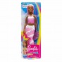 Păpușă Barbie Dreamtopia sirenă cu părul roz FXT10 Mattel
