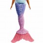Păpușă Barbie Dreamtopia sirenă cu părul mov FXT09 Mattel