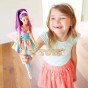 Păpușă Barbie Dreamtopia zâna în rochie curcubeu FJC85 Mattel