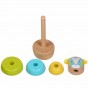 Jucărie de sortare și stivuire din lemn Pisoi Lucy&Leo LL153 multicolor