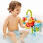 Jucărie de baie robinet pivotant cu accesorii de sortare rotative Yookidoo