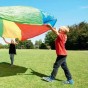 Rosco Sport Parașută de joacă și cooperare curcubeu 3.6 m 8 culori