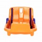 KHW Mini bob Sanie din plastic cu frână pentru copii portocaliu 23005